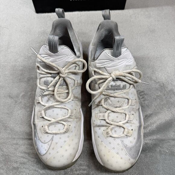 Nike Mens LeBron 13 Low 831925-100 Metallic Silver Sneaker Shoes Size 12 main image 11